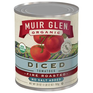 OG2 Muir Glen Fire Rstd Diced Tomato Nsa 12/28 OZ [UNFI #04419]