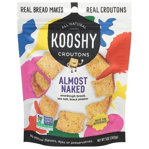 Kooshy Croutonss Croutons Almost Naked 6/5 Oz [UNFI #76811]