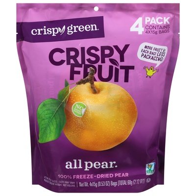 CRISPY FRUIT,ASIAN PEAR F 8/4CT [Charlies #033-01062]