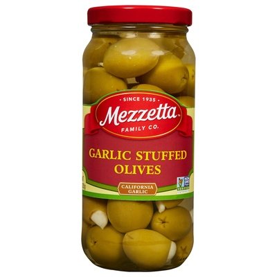 Mezz Garlic Stfd Olive 6/10 OZ [UNFI #76775]