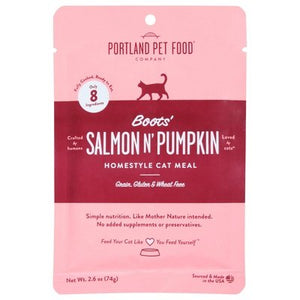 Portland Pet Food Company Salmon N` Pumpkin 12/2.6 Oz [UNFI #10893]