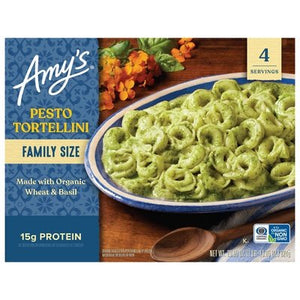 Amys Family Size Pesto Tortellini 8/29.05 Oz [UNFI #69591]