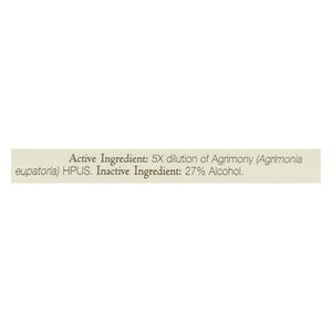 Bach Agrimony Essence 20 ML [UNFI #86656]