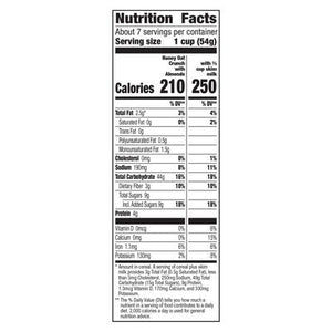 Cascadian Farm Honey Almond Buzz Crunch 10/14.4 Oz [UNFI #38062]