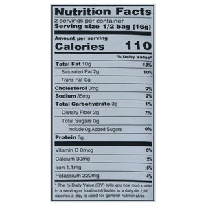 Nora Snacks Original,Seaweed 12/1.13 OZ [UNFI #06118]