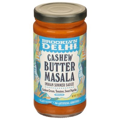Brooklyn Delhi Cashew Butter Masala 6/12 OZ [UNFI #02011]