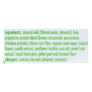 Koia Coconut Almond 6/12 Oz [UNFI #48078]