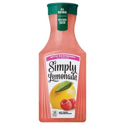 Smply Lmnade Raspberry 6/52 OZ [UNFI #69138]