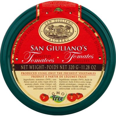 San Giuliano Tomatoes Sundried 12/320 Gr [Peterson #26518]