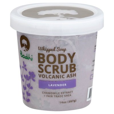 Bodhi Lavender Whipped Soap Scrub Og 14 OZ [UNFI #69270] T