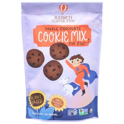 Raised Gluten Free Cookie Mix Double Chocolate 6/11 Oz [UNFI #27991]