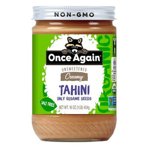 OG2 Once Again Sesame Tahini 6/16 OZ [UNFI #79698]