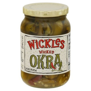 Wickles Wicked Okra 6/16 OZ [UNFI #88360]