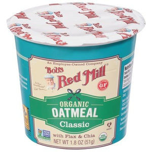 OG2 Bobs Red Mill Classic Oatmeal Cup 12/1.80 OZ [UNFI #47981]