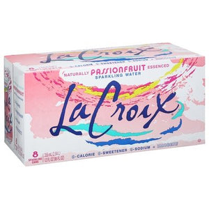 Lacroix Passionfruit 3/8/12 OZ [UNFI #29527] T