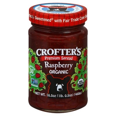 OG2 Crofters Premium Spread Raspberry 6/16.5 OZ [UNFI #63872]