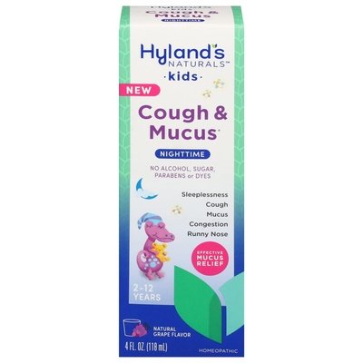 Hylands Kids Cough Mucus Nighttime 4 Oz [UNFI #51467]
