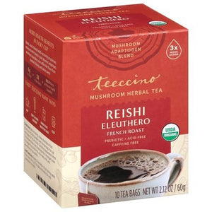 OG2 Teeccino Reishi Eleuthero 6/10 BAG [UNFI #79814]