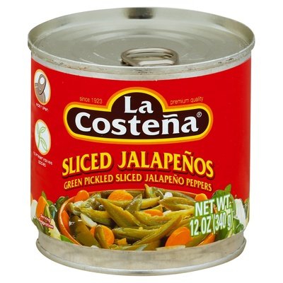 Lacost Sliced Jalapeno 12/12 OZ [UNFI #75308]