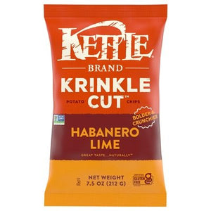 Kettle Brand Habanero Lime 12/7.5 Oz [UNFI #25161]