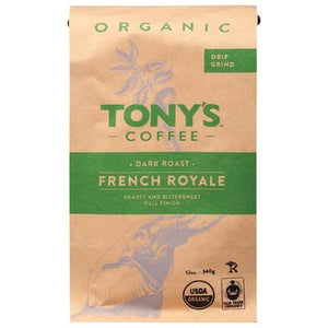 OG2 Tonys Coffee Grd French Royale Sg Ft 6/12 OZ [UNFI #33025]