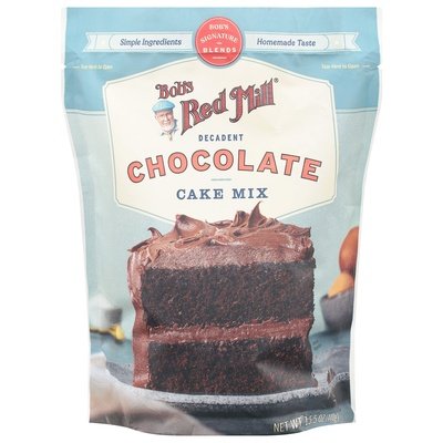 Bobs Red Mill Chocolate Cake Mix 4/15.5 Oz [UNFI #34851]