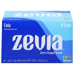 Zevia Cola 4/6/12 Oz [UNFI #08360]