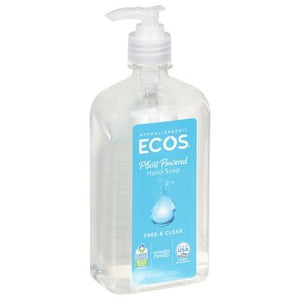 Earth Fr Free & Clear Liquid Hand Soap 6/17 OZ [UNFI #02707] T