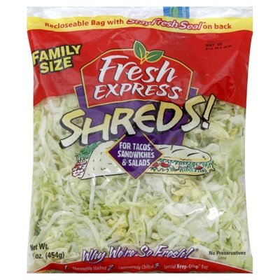 F.E.SHREDDED LETTUCE 6/14OZ [Charlies #016-02935]