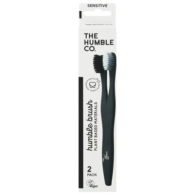 Humble Co Soft Black&White Toothbrush 6/2 CT [UNFI #11802] T