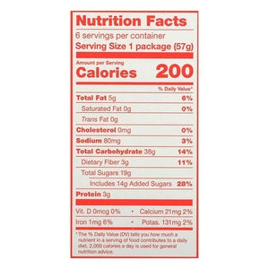 Nat Bkry Fig Bar Pch Apr 6/6/2 OZ [UNFI #83496]