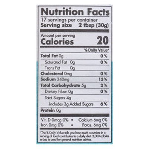 Franklin Barbecue Vinegar Barbecue Sauce 6/18 Oz [UNFI #1255]