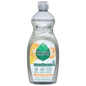 Seventh Generation Lemongrass and Clementine 6/19 OZ [UNFI #57546] T