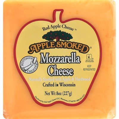 Red Apple Mozzarella Smoked 14/8 Oz [Peterson #18656]