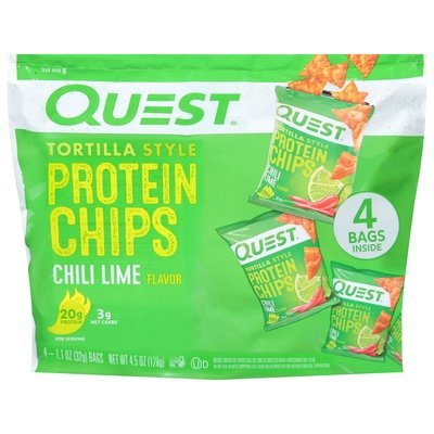 Quest Tortilla Chili Lime Multipack 8/4.4 OZ [UNFI #07471]