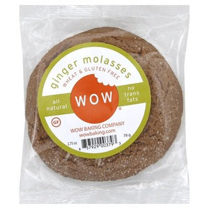 Wow Baking Cookie Ginger Molasses 12/2.75 OZ [UNFI #70903]