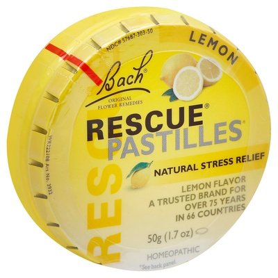 Bach Rescue Remedy Pastilles Lemon 12/50 GR [UNFI #85771] T