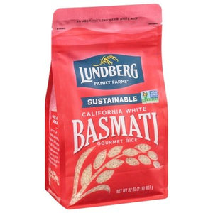 Lundberg Calif White Basmati Rice Ef 6/2 LB [UNFI #32911]