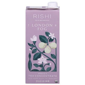 Rishi Tea Chai Concentrate Londonfog Tea 12/32 Oz [UNFI #30309]