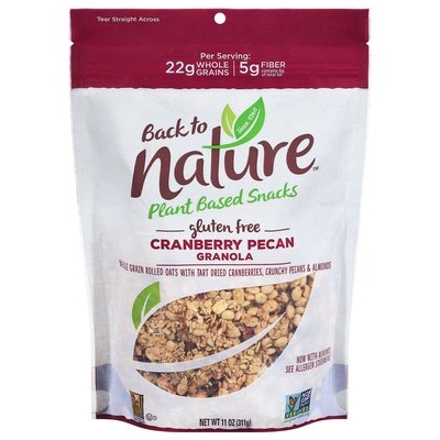 Back To Nature Cranberry Pecan 6/11 OZ [UNFI #89713]
