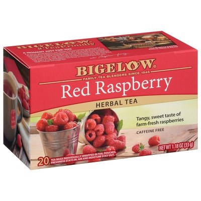 Bigelow Herb Red Raspbry 6/20 BAG [UNFI #79029]