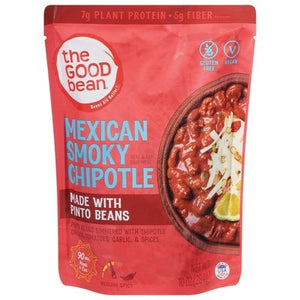 The Good Bean Mexican Smoky Chipotle With Pinto Beans 4/10 Oz [UNFI #41302]