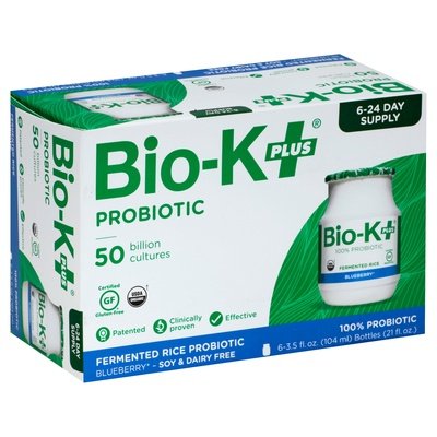 Bio-K Plus Blueberry 4/6/3.5 Oz [UNFI #73826]