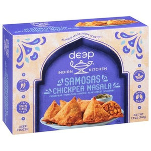 Deep Chickpea Masala Samosas 6/12 Oz [UNFI #12177]