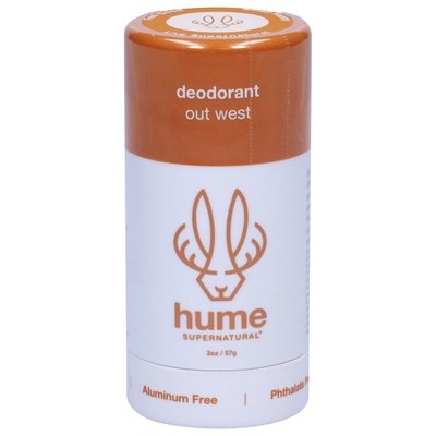 Hume Supernatural Deodorant Out West Stick 2 Oz [UNFI #29084]