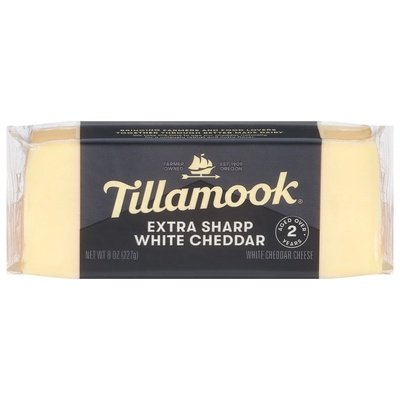 Tillamook Cheddar White X Sharp Vintage 12/8 Oz [Peterson #09711]