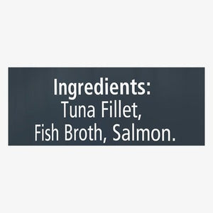 Reveal Tuna Fillet With Salmon In Broth 24/2.47 Oz [UNFI #58591]