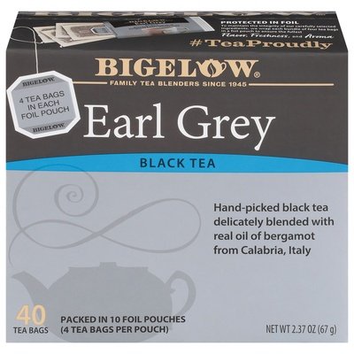 Bigelow Earl Grey Tea 6/40 BAG [UNFI #88872]