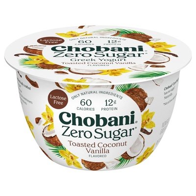 Chobani Toasted Coconut SF Yogurt 12/5.3 OZ [UNFI #07743]