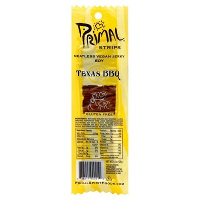 Primal Jerky Strip Tex Bbq Lf 24/1 OZ [UNFI #24467]